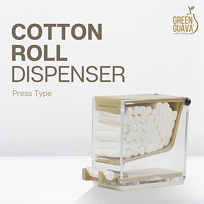 Cotton Roll Dispenser-Press Type