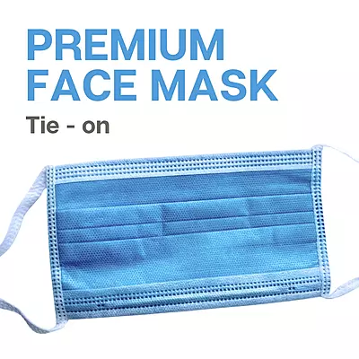 Face mask New With High Filtration (Tie on)