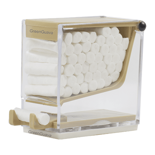 Cotton Roll Dispenser-Press Type