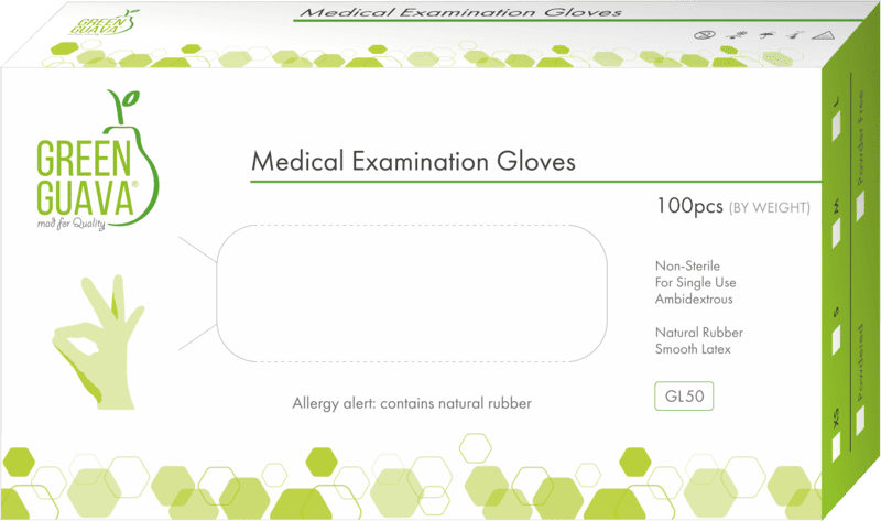 Medical examination Gloves- Latex PWD