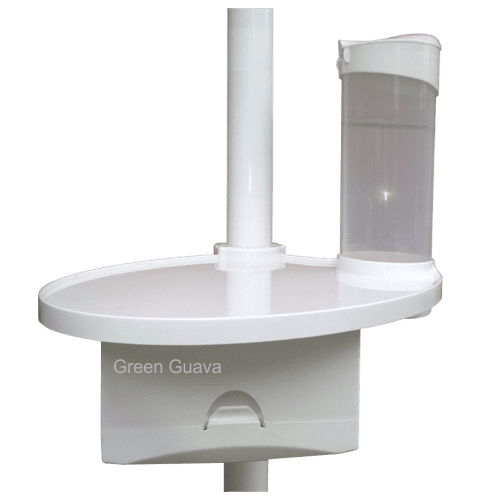 Utility Tray With Cup and Napkin Dispenser