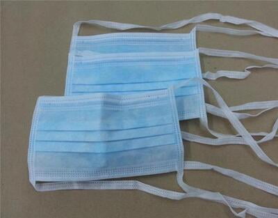 Face mask New With High Filteration (Tie on)